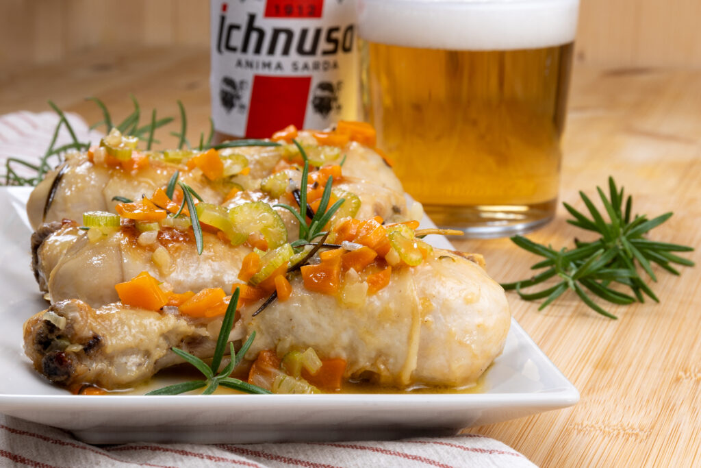 pollo alla birra ichnusa